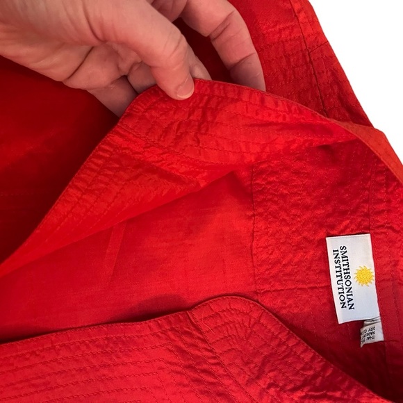 Elegant Red Women's Jacket - Picture 6 of 14